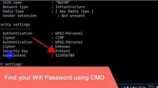How To Check Wifi Password on Windows 10 CMD In 2022
