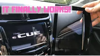 HOW TO REPLACE CUE SYSTEM (Cadillac media) TOUCH SCREEN!
