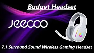 Jeecoo G80 7.1 Wireless gaming headset Unboxing | Setup and First Impressions