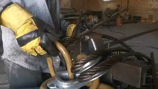 How to Make Wire Rope Slings or splice wire rope slings