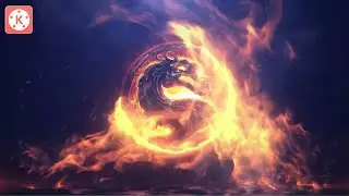 Fire Animation Logo Reveal || Kinemaster Tutorial