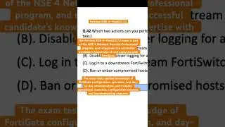 Fortinet NSE4 Certification - FortiGate Firewall - exam dump - pass guaranteed