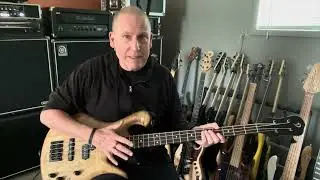 Drake Model 7 Custom 4-String Bass (2013) - Natural w/Audere preamp