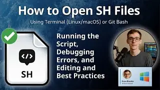 How to Open SH Files (Terminal (Linux/macOS) or Git Bash)