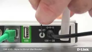 How to reset a router