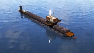 Подводная лодка в майнкрафте