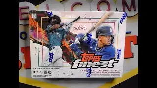 2024 TOPPS FINEST BASEBALL HOBBY BOX OPENING!!!! THIS BOX IS NICE!!
