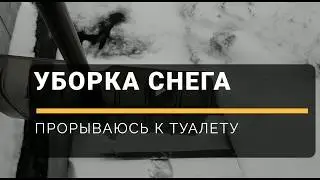 ФАЗЕНДА TV - Уборка снега - прорываюсь к туалету - что лучше, септик или биостанция
