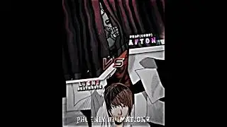 William Afton Vs Light Yagami (Five Nights At Freddy's Vs Death Note) (Remake)