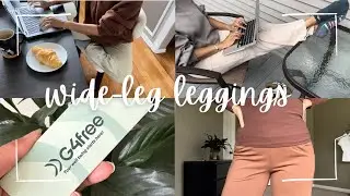 My Go-To Wide-Leg Leggings for Everyday Life | G4Free | Amazon Finds