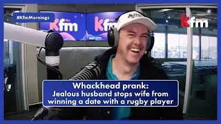 Whackhead makes jealous husband say "NO WAY" to wife's win-a-date with Eben Etzebeth