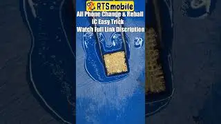 Reballing IC All Phones Easy Trick Without Damage & Dead #RTSmobilerepair ⬆⬆👆 Link 👆