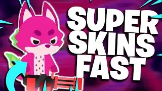 HOW TO GET THE LEGENDARY SUPER ANIMAL SKINS FAST IN SUPER ANIMAL ROYALE