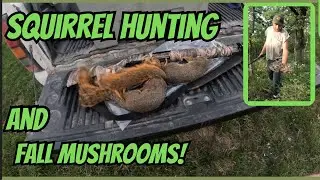 SQUIRREL HUNTING and FALL MUSHROOMS