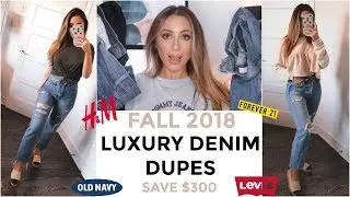 BEST JEANS FOR FALL 2018 - LUXURY DENIM ON A BUDGET