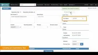 Exploratory Testing (Session-based testing) with PractiTest Test Management Tool