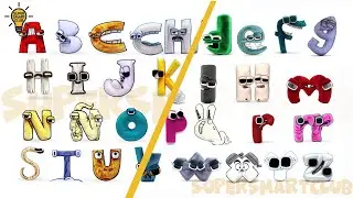 All Spanish Alphabet Lore Chart Compilation