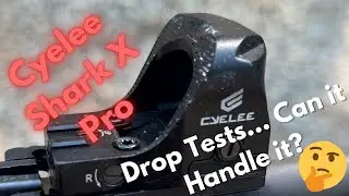 Cyelee Shark X Pro Drop Tests #testing #optic #droptest #reddot
