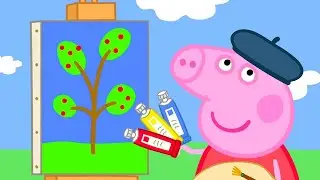 Peppa Pig Tries her Hand at Painting 🐷 🎨 Adventures With Peppa Pig