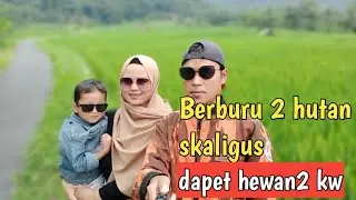 Berburu di hutan perbatasan CIREBON_MAJALENGKA yg sangat BALA , yang didapat hewan2 KW #vidiohiburan