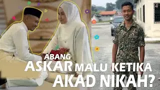 Ingatkan ‘Keras’, Pemalu Rupanya Abang Askar Ini