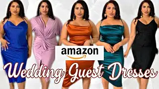 Amazon Wedding Guest Dress Try-On Haul! ft. @TheHeartsandcake90