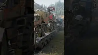 Transporting an oversized Truck - SnowRunner Tatra Phonix  