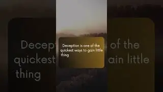 Integrity Matters #integrity #shorts #deception