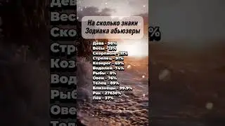 На сколько знаки Зодиака абьюзеры  #гороскоп  #астрология  #astrology  #знакизодиака