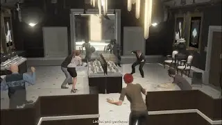 GTA 5 - Mission #13 - The Jewel Store Job (Loud Approach)