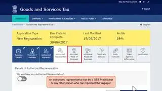 GSTN Official Guide for Registration Application of Normal Taxpayer Part B