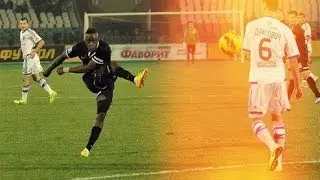 Yannick Boli ● The best forward of Zarya Lugansk ● 2013/2014 ● HD