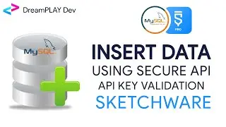 Insert data to mysql using API in sketchware - Make your own API | Secure API | DreamPLAY