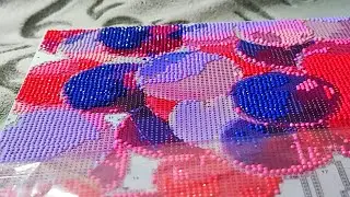 ASMR DIAMOND PAINTING RELAXING/ ASMR Алмазная картина - мозаика