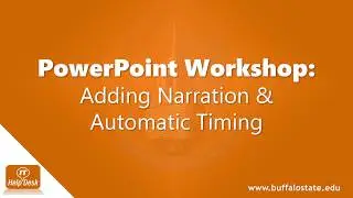 Add Narration and Automatic Timing in PowerPoint: Intro & Live Demo
