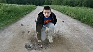 СУПЕРГЕРОЙСКОЕ ПРИЗЕМЛЕНИЕ = РАЗБОР ЭФФЕКТОВ !