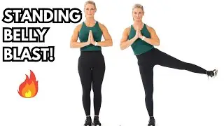 Blast Away Belly Fat with This 30-Minute Standing Workout!