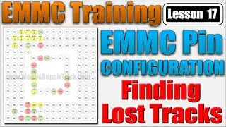 Emmc Training Lesson 17 | Emmc Pin Configuration | Finding Lost Emmc Track | Recover Damaged tracks