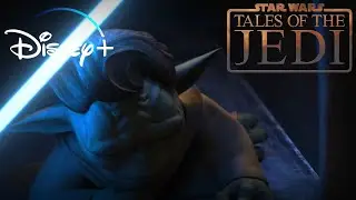 Count Dooku Vs Yaddle Part 3 | Tales Of The Jedi | Episode 4 Disney+