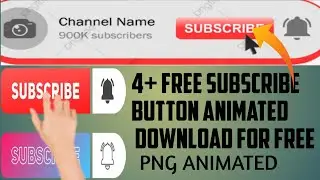 youtube subscribe button green screen l How to add subscribe button on YouTube video in 2022 l