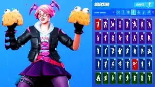 🔥 Fortnite CALLISTO Skin Showcase with All Dances & Emotes