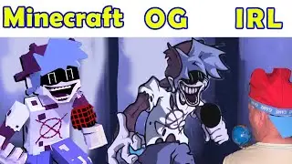 Friday Night Funkin | SILLY BILLY Minecraft  VS Original VS Real Life