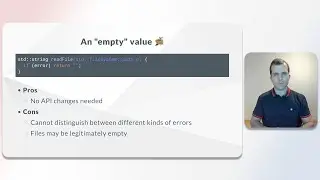 Error reporting in C++ - Empty values (3/13)
