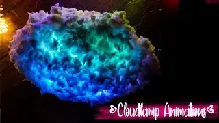 Animation effects of DIY cloudlamp