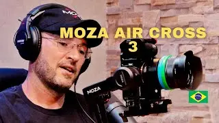 TESTANDO O MOZA AIR CROSS 3 NO ESTÚDIO CROSS HOST