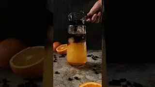 Апельсиновый кофе🍊 #кофе #coffee #рецепты #завтрак #напитки #коктейль #shorts #безалкоголя