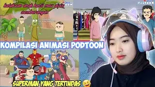 OBROLAN IKAN SENIOR KEPADA IKAN JUNIOR - NGGAK BOILEH SEMBARANGAN || REACTION Animasi Podtoon
