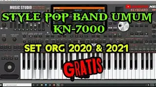 SET POP BAND UMUM KN7000 ▫ STYLE ORG 2021 & 2020