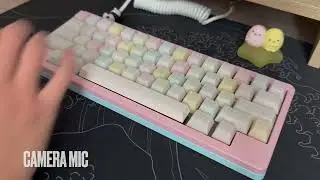 KBDfans D60 Lite Keyfirst Cream Switch Sound Test
