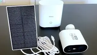 AOSU 3K 5MP Wireless Solar Security Cam System | Demo and Review